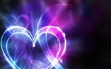 Тема любви, творческих HD обои форме сердца #8