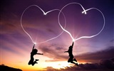 The theme of love, creative heart-shaped HD wallpapers #14