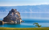 Озеро Байкал в России, декорации HD обои #20