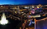 Красивая ночь в HD обои Лас-Вегасе #7