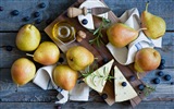 Succulent fruits, poires close-up fonds d'écran HD #16