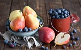 Succulent fruits, poires close-up fonds d'écran HD #17