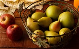 Succulent fruits, poires close-up fonds d'écran HD #19