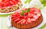 美味可口的草莓蛋糕 高清壁纸12