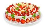 美味可口的草莓蛋糕 高清壁纸17