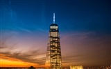 美国纽约帝国大厦 城市夜景 高清壁纸6