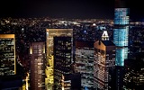 Empire State Building à New York, ville la nuit fonds d'écran HD #9