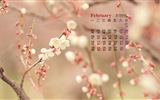 Февраль 2015 Календарь обои (1) #12