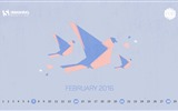 February 2016 Calendar wallpaper (2) #2