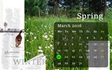Март 2016 календарь обои (2) #10