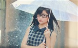 清纯可爱年轻的亚洲女孩 高清壁纸合集(一)10