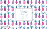 Июнь 2016 обои календарь (2) #15