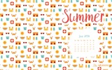 Juni 2016 Kalender Wallpaper (2) #18