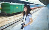 순수하고 사랑스러운 젊은 아시아 여자의 HD 월페이퍼 컬렉션 (2) #30