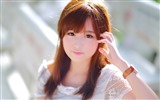 Pure et belle jeune fille asiatique fonds d'écran HD collection (2) #36