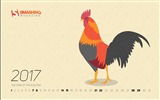 Januar 2017 Kalender Hintergrund (1)