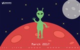 Fondo de pantalla del calendario de marzo de 2017 (2) #10