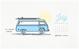 Juli 2017 Kalender Tapete #18