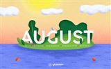 Август 2017 календарь обои #6