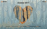 2017 년 10 월 달력 벽지 #23