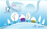 Prosinec 2017 Kalendář tapety #27