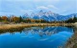 USA-großartige Teton Nationalparknatur-Landschaftstapeten HD #6
