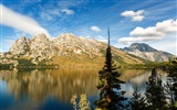 USA-großartige Teton Nationalparknatur-Landschaftstapeten HD #9