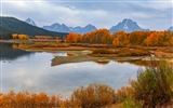 USA-großartige Teton Nationalparknatur-Landschaftstapeten HD #11